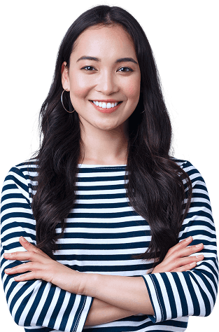 Smiling team member representing mobile-optimized services