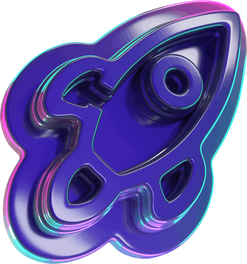 Rocket launch icon symbolizing marketing campaign growth