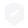Shield tick icon symbolizing data protection and compliance